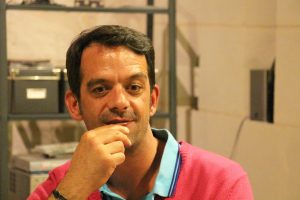 Romain Guiberteau, wine producer from Saumur in the Loire Valley, France